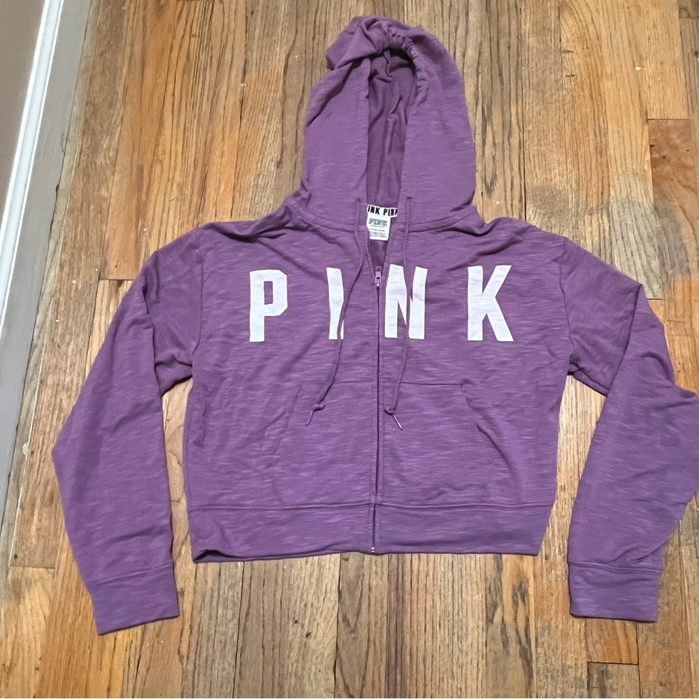 Victoria Secret PINK lavender light Hoodie size Small